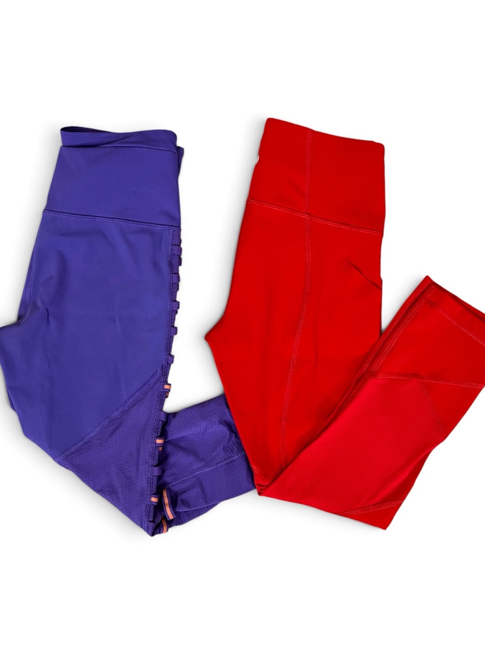 Bundle Lululemon Capri Leggings - Purple and Red